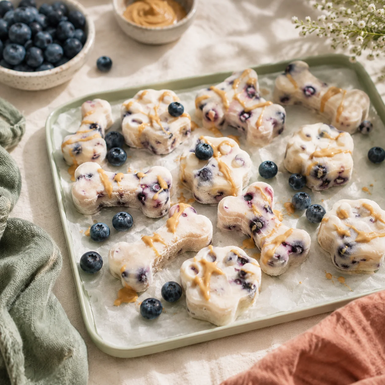 Frozen dog treats